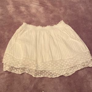 White love shack fancy skirt